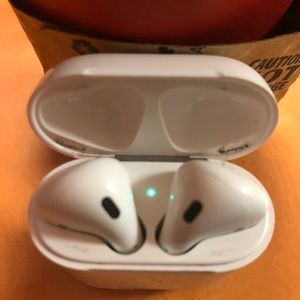 Authentic Apple EarPods charging cord not included